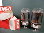 Rca Set Of Two Nos 6012 Vacuum Tubes Tested Great Our Hickok 800A. Fixed Price $25.00.