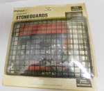 Rally 8"X11" Headlight Stoneguards 4498 Black Rectangular Grill Metal Vtg Nos. Fixed Price $42.95.