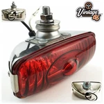 Classic Car Austin Mini Retro Stainless Steel Rear Fog Light Lamp 12V Bulb. Fixed Price $40.12.
