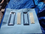 Mopar 65-72 Dodge Plymouth Door Courtesy Light Chrome Bezels Lamp Lens 2572776. Fixed Price $27.75.
