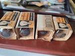 4 Nos Vintage Westinghouse Mazda Auto Lamps & 21C 5-8 Volt Dual Filament. Fixed Price $16.00.