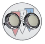 1961-1968 Buick Rear 1/4 Sail Panel Courtesy Lights Complete Pair. Fixed Price $92.50.