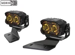 Morimoto 2BANGER Ncs Yellow Spot Beam A-pillar Light Kit 2021+ Ford Bronco. Fixed Price $444.00.