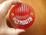 1933 Plymouth Tail Light Lense Original Mopar. Fixed Price $135.00.