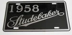 1958 Studebaker Metal License Plate Golden Hawk Champion Truck Custom Classic. Fixed Price $23.90.