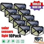 Solar Power 100 Leds Light Pir Motion Sensor Outdoor Security Lamp Wall Garden. Fixed Price $37.39.