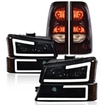Fit For 2003-2007 Silverado Led Drl Headlight Bumper Lamps Tail Lights. Fixed Price $170.70.