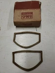 1953 1954 Ford Pickup Truck Parking Lamp Lens Gaskets (X2) FAE-13211-A. Fixed Price $10.00.