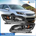 Pair/set Projector Headlight Assembly For Honda Accord Sedan 2.4L L4 2013-2015. Fixed Price $115.99.