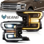 Vland Led Headlights 2018 2019 2020 Ford F-150 F150 Reflector Front Lamps. Fixed Price $404.79.