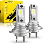 Auxito 2X H7 Led Headlight Bulbs Low Beam Conversion Kit Cool White 6000K Lamps. Fixed Price $27.99.