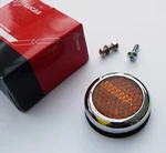 Genuine Lucas RER25 Amber Reflector, 57161. Fits; Triumph, Norton, Bsa Etc. Fixed Price $22.10.