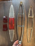 1967 1968 Cadillac Tail Light Rh Lh Original Defusers Lens Bezel Seal Oem C2. Fixed Price $53.97.