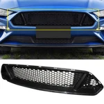 Fits 2018-2021 Ford Mustang Front Upper Grille Mesh Honeycomb Black Abs 19. Fixed Price $72.90.