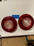 Nors 1963 Chevrolet Bel-air & Biscayne Pair Of Glo-brite Back Up Light Lenses. Fixed Price $19.99.