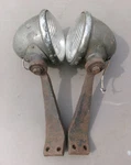 1930'S 1940'S Vintage Fog King Driving Light Pair Originals Ford Chevy Dodge Gm. Fixed Price $149.00.
