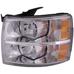 Left Driver Side Halogen Headlight For 07-14 Chevrolet Silverado 1500/2500/3500. Fixed Price $82.33.