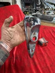 42 1946 1947 1948 Chevrolet Trunk Handle Trim License Plate Light Cover. Fixed Price $49.99.