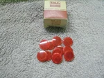 1956 Ford Thunderbird Back Up Light Housing Red Reflectors, Nos B6A-13437-A. Fixed Price $80.00.