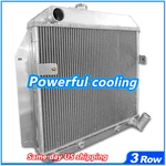 Full Aluminum Radiator For Plymouth Savoy 1955-1956 /56 Fury Belvedere L6 3.8L. Fixed Price $96.00.