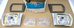 1965 Chevy Nova Ii Back Up Light Housing Lens Gaskets New Gm Nos. Fixed Price $249.99.