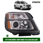 For Gmc Terrain Denali 2016 2017 Halogen Headlight Black W/bulb Right Passenger. Fixed Price $104.99.