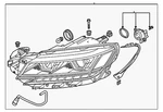 Genuine Volkswagen Composite Assembly 561-941-036-B. Fixed Price $858.41.