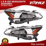 Led Headlights Left & Right For Nissan Altima 2019-2022 260606CA5B + 260106CA5B. Fixed Price $198.54.