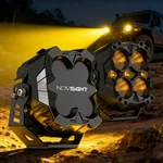 Novsight 2X 6'' Led Off Road Lights Driving Pod Flood Spot Beam For Jeep Pickup. Fixed Price $609.99.