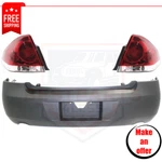 Rear Bumper Cover & Tail Lights Kit 3PC Primed For 2006-2013 Chevrolet Impala. Fixed Price $329.99.