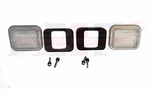 Pair New Lucas Reverse Light Lens + Gaskets Mgb And Midget Jaguar E-type Xke. Fixed Price $29.95.