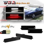 4PCS Smoke Front Rear Led Side Marker Lights For 98-02 Pontiac Firebird Trans Am. Fixed Price $34.99.
