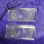1950 Ford New Old Stock Parking Light Housing Glass Lens. Fixed Price $125.00.