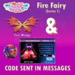 Roblox Royale High: Fire Wings (S1) W/ In-game Items (code Only). Fixed Price $30.00.