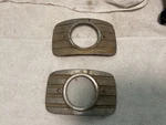 Mercury 1950 Front Light Trim Marker For Parking Lamps. Fixed Price $25.00.