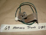 Oem 69 Dodge Monaco Mopar Vintage Trunk Light Wire Harness Mounting Bracket. Fixed Price $51.99.
