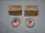 Nos Mopar Globrite 1954 Plymouth Reverse Light Lenses. Fixed Price $109.00.