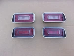Nos Mopar 1972 Dodge Dart Swinger Custom Tail Light Lens Set 4. Fixed Price $395.00.