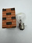 Nos Vintage Stanley Motorcycle Headlight Bulb A6867 Volt 30/24W 1960'S. Fixed Price $5.99.