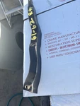 61-62 Corvette Rh Front License Plate Used Frame Bracket Grille Bumper. Fixed Price $60.00.