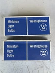 Vintage Westinghouse Miniature Light Bulbs 1491 2 Boxes. Fixed Price $24.00.
