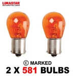 For Mercedes Vito W447 Van Amber Rear Indicator Bulbs Tail Pair (14-19). Fixed Price $7.39.