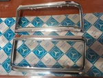 Mercedes W114 W115/8 Chrome Frame Tail Light Left Right Top Like New. Fixed Price $103.38.