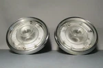 Pair Of Nos 1960 Chevrolet Corvair Guide Backup Light Lens & Housing. Fixed Price $40.00.
