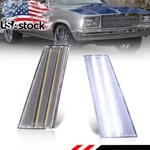 2X Clear White Led Front Side Marker Lights For 78-79 Malibu Camino Caballero. Fixed Price $31.99.