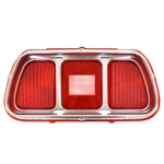 Tail Light Lens W/bezel 1971-1973 Mustang. Fixed Price $106.80.
