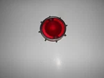 62 Corvair Glo-brite Stop Light Lens With Ornament. Fixed Price $15.00.
