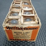 Lot Of 9 New-westinghouse Mazda Lamps Super-headlight Bulbs 2331 6-8V 32-32CP. Fixed Price $59.00.