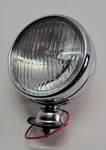 Vintage Nos Yankee Chrome Pedestal Mount Tractor Utility Driving Light Glass Usa. Fixed Price $75.00.