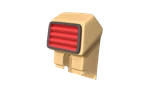 Mercedes Benz 3RD Interior Brake Light Housing - T124 Creme Beige No. Fixed Price $250.95.